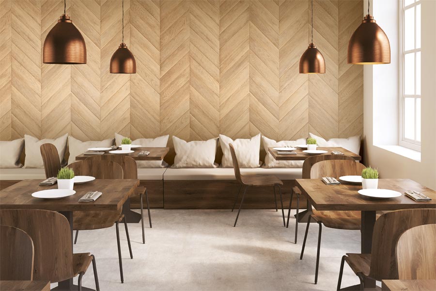 interior vinyl wood imitations