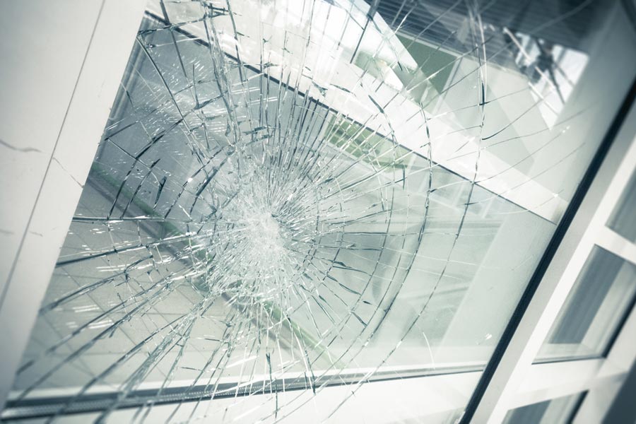 safety film window